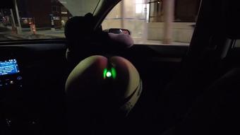 LIGTH UP BUTT PLUG PRANK PUBLIC FLASHING - March 06, 2021 (Harley Blaze)