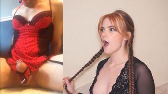 Gushing Over Betamale77's Dick Crimp (LongHairLuna)