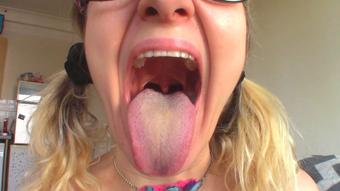 WORSHIP My Natural MOUTH And TONGUE (Goddess Vanessa)