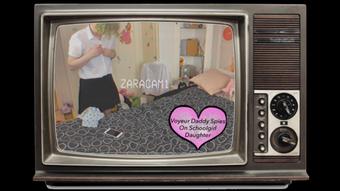 Voyeur Daddy Spies Schoolgirl Daughter - Aug 11, 2022 (Zara Lee xox)