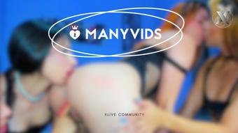 Sleepover Mm!Licking MySisters wet pussy (Xlivestudio)
