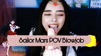 POV: SAILOR MARS BLOWJOB (CuttieJennie)