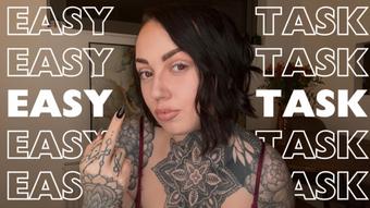 Easy Blackmail-Fantasy Task (MissValentina)