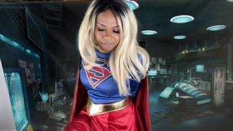 Supergirl TIED UP For Sex Slave (Sweetbabyvixxi)