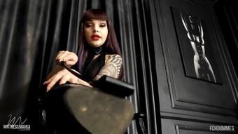 Time to clean Mistress Mavka boots POV - May 25, 2023 (fchdommes)