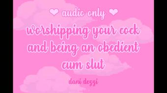 AUDIO ONLY / Worshipping Your Cock - July 18, 2019 (Danidezzi)