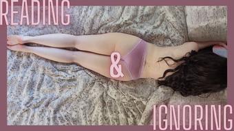 Reading & Ignoring You While You Jerk Off - May 15, 2023 (TheTinyFeetTreat)