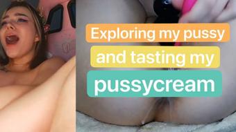I taste my pussycream 2CAMS - Aug 6, 2022 (MaddieSunn)