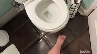 Toilet Seat Licking Slave Task CEI (SavannahxSiren)