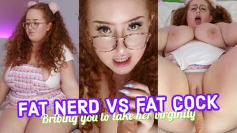 Fat Nerd vs Big Cock Slut Transformation - February 21, 2020 (Gwen Adora)