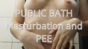 GYM BATH - Masturbation and Pee - Jun 8, 2021 (Akali Lunar)