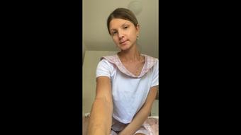 Solo oily schoolgirl (Gina Gerson Real)