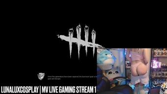 MV Live Gaming Stream - Twerks & Spanks (LunaLuxCosplay)
