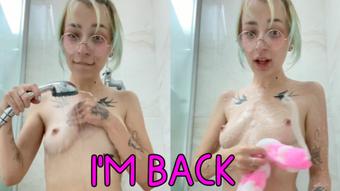 I'M BACK - SOAPY SHOWER TIME & PUSSY PLAY FREE (cutielanalova)