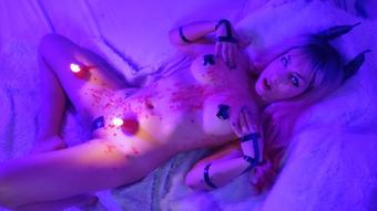 Bratty demon waxplay - October 29, 2021 (MissSomething)