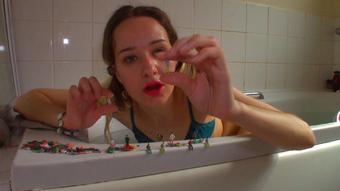Sea Creature GIANTESS Vore (Goddess Vanessa)