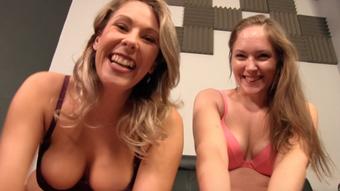 Rachel & Nikki Tickle The Cum Out Of You (Ginary)