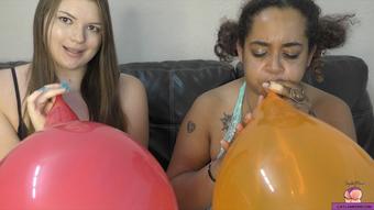 2 Girls Blow to Pop on Your Cock POV 4k (LaylasFuckingClips)