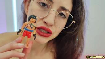 ONLY MEMBERS - FIGHTER PLAYMOBIL STUFFING AND VORE FETISH (Shanaxnow)