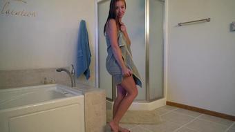 After Shower Towel Striptease Joi (BrandiBabes)