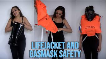 Lifejacket And Gas Mask Safety (Summer Fox)