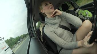 Ariel Anderssen Driving In My Roll Neck Sweater (Ariel Anderssen)
