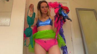Panty Bra Boy Crossdressing Blackmail (Goddess Vanessa)