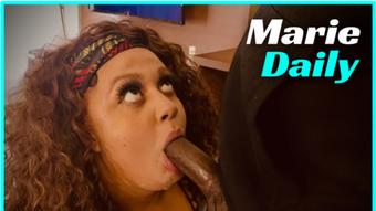 MARIE DAILY SUCKS DICK FOR HER FANS (DripDropProd)
