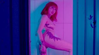 Glitter oil tease and unicorn dildo fuck (evaray)