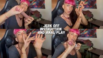 Jerk Off Instruction and Anal Play (Gypsy Maya)