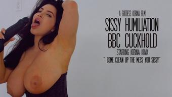 Sissy Humiliation: BBC Cuckolding - March 05, 2019 (Korina Kova)