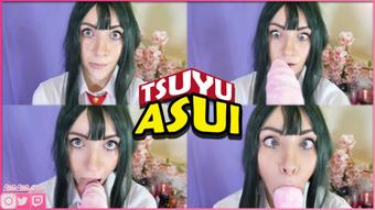 Tsuyu Asui's Ahegao Blowjob (MissMilaRose)