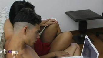 Victorhugo Brunette With Her Boyfriend (VictorHugo)