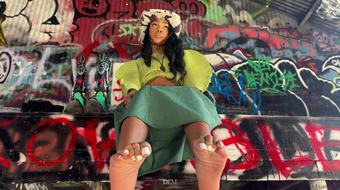 DallasFootModels Entertainment - “Z Stinky Feet Up At The Fabrication Yard” (DallasFootModels Entertainment)