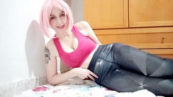 Daughter yoga pants pee (TabooPrincess)
