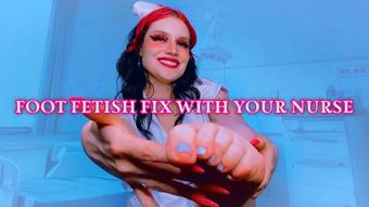 Foot Fetish Fix with Your Nurse (Starry Yume)