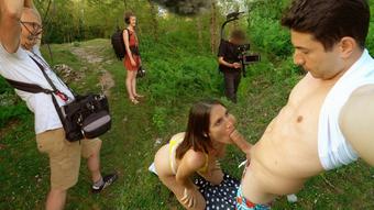Mysweetapple Public Sex For A Crew Of Film Makers (MySweetApple)