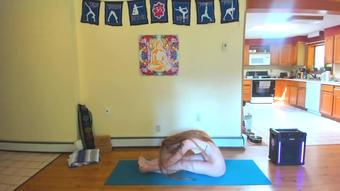 Nude Yoga Class Heart And Hip Opening (AdoraLotus)