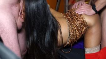 Nice Gangbang and cum for me (Asia Nicci)