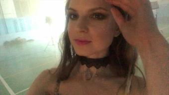 Back stage of my rock music shoot (Gina Gerson Real)