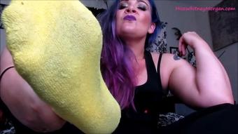 Misswhitneymorgan Stroke To Sweaty Socks In Your Face (MissWhitneyMorgan)