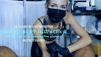 Mistress Euryale Gloved Body Inspection (Mistress Euryale)
