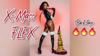 X-Mass Flex: Fetish Shoot Backstage (MahoganyQen)