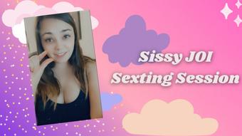 Sissy JOI Sexting Session - June 27, 2021 (xGwen Ivy)