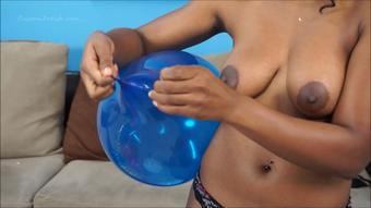 Alex Ties Balloon for Later Shoot (Custom Fetish)