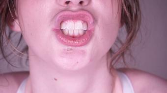 Neighbour's Lip Tease (LongHairLuna)