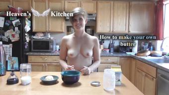 How to Make Your Own Butter - Sep 27, 2018 (HouseWifeGinger)