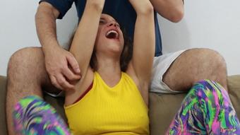 Friend TICKLE my armpits (Venusss Fetish)