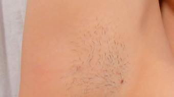 teen shows her hairy armpits - Jan 23, 2023 (Karolina_Mustela)