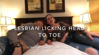 Lesbian MILFs Lick From Head to Toe - June 05, 2021 (Lora Cross)